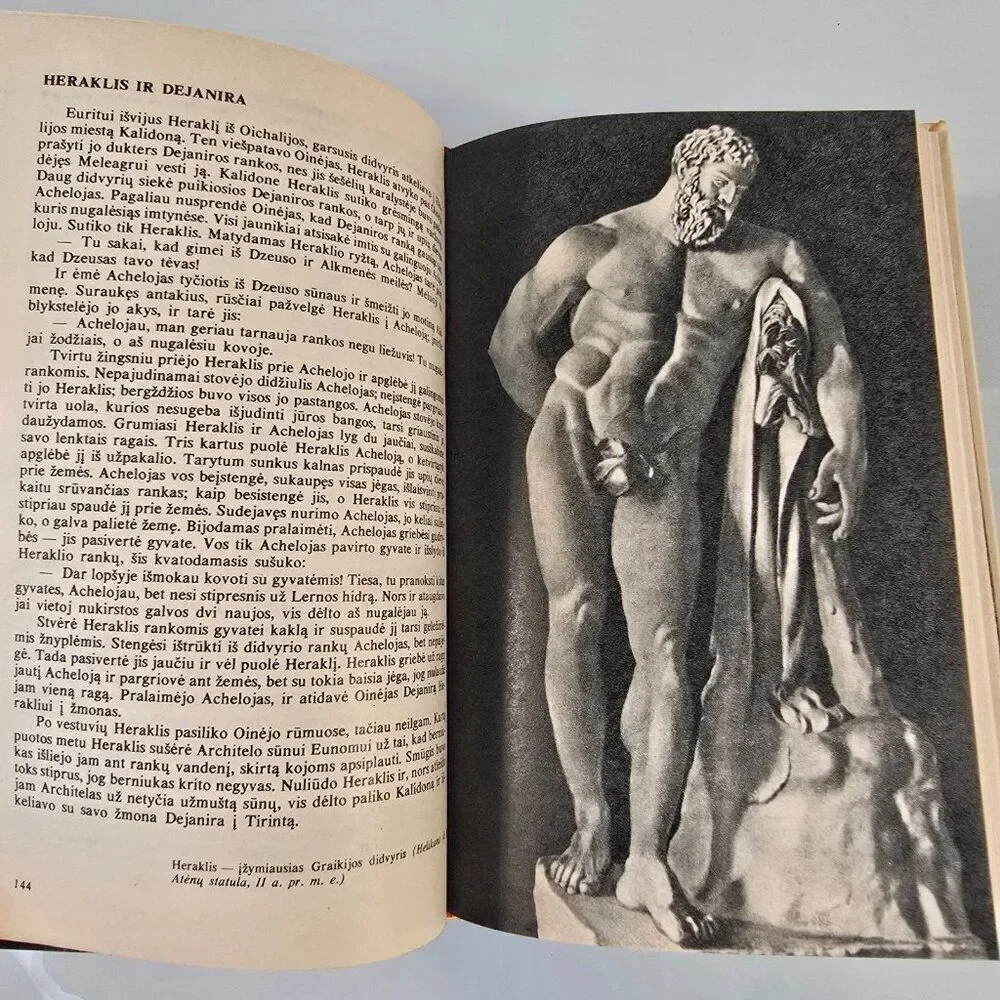 Senovės Graikijos Legendos N Kunas Book In Lithuanian Language Vintage 1984 HC